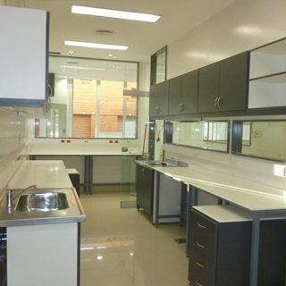 Laboratorio del Policlínico Modelo de Cipolletti, Provincia de Río Negro