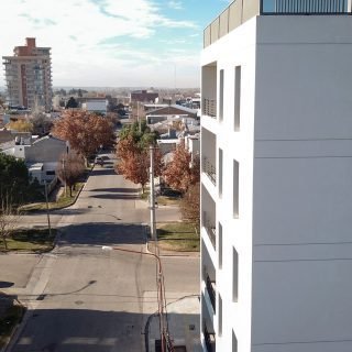 Vista exterior lateral aérea