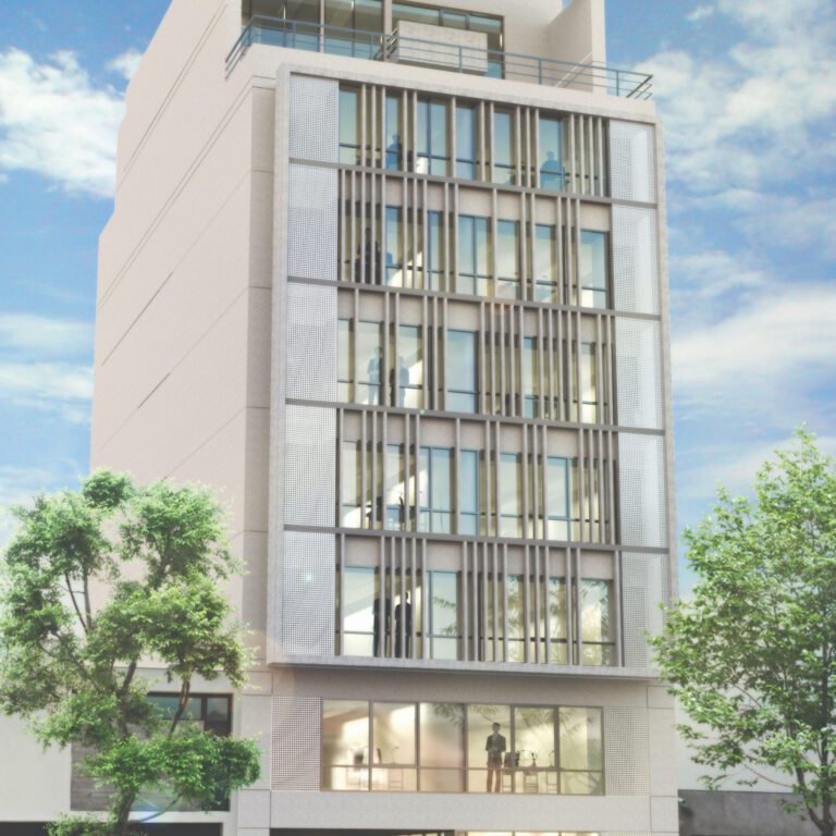 Render de vista exterior de Buro35
