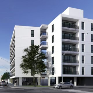 Render de vista exterior de Frutto